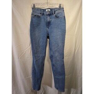 H&M Women High Waist Mom Jeans Blue Denim Size 6 EUR 38 US 6